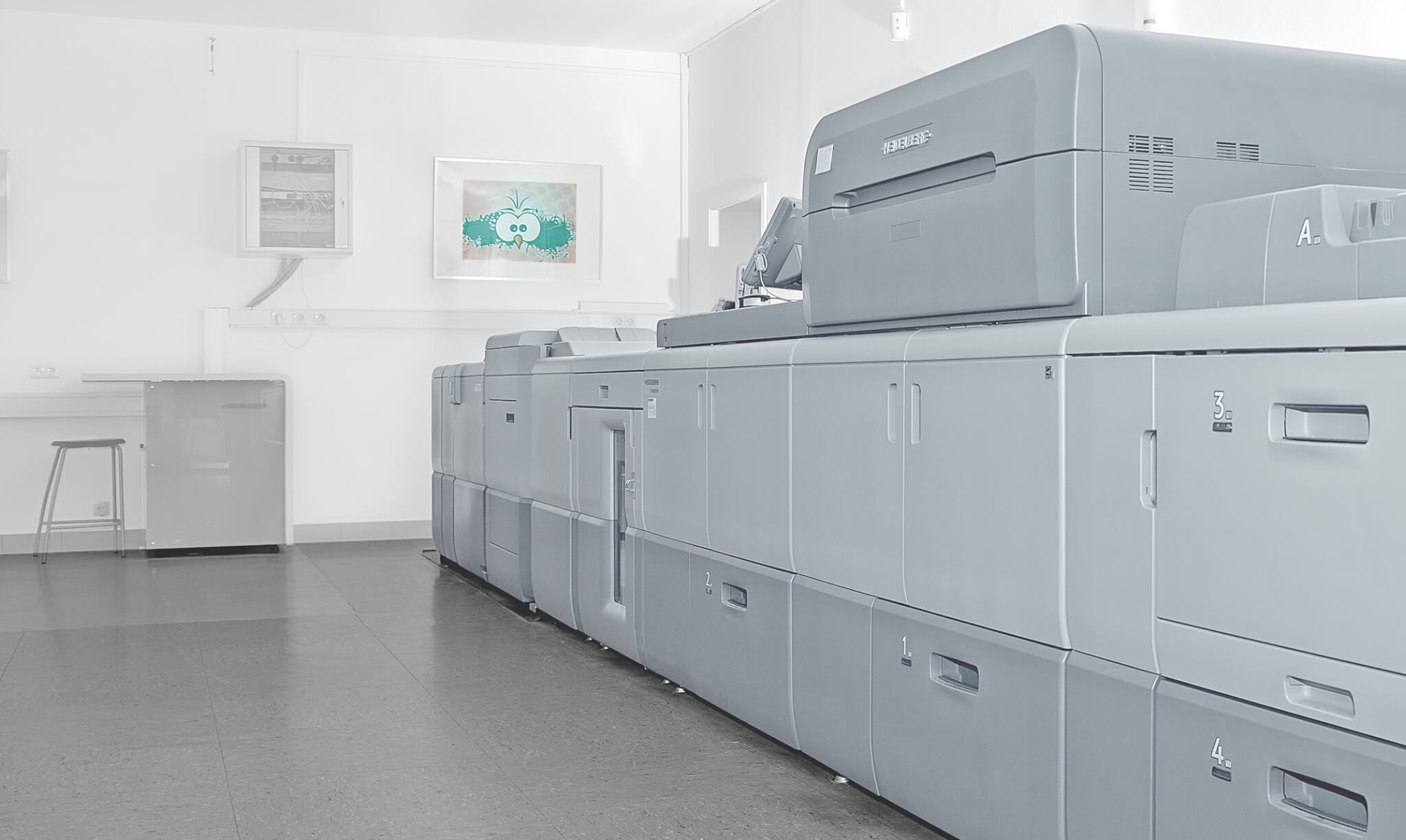 Drucken Sie Digital mit unseren Digitalendruckmaschinen - Ihre Druckerei in Lübeck